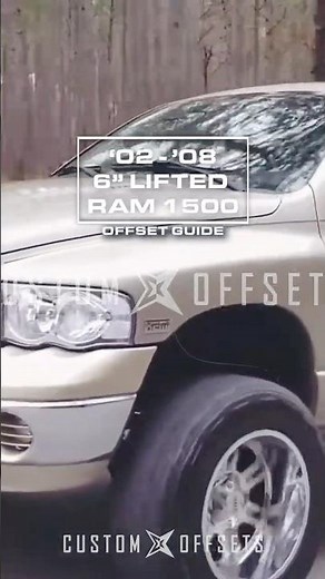 2002-2008 Ram 1500 - 6" OFFSET VIDEO GUIDE FROM CUSTOM OFFSETS