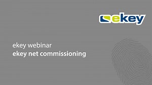 Webinar – ekey net commissioning