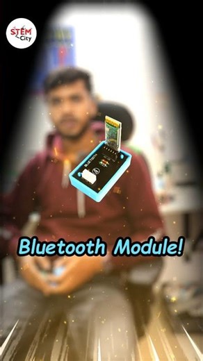 let's understand the "bluetooth module" #bluetooth #electronics #robot #stemcity
