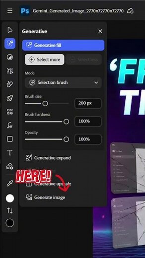 🔥 Get Photoshop Web FREE — No Card Needed! 😱#shorts #photoshop #freephotoshop #viral #youtubeshorts