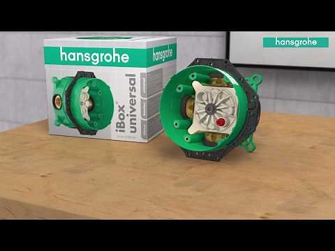MONTAGEVIDEO Hansgrohe Installation iBox Universal Grundkörper | SHK Badshop