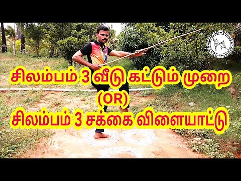 Silambam 3 Veedu | Reslin Silambam | Basic Silambam | How To Practice Silambam | Stick Training |