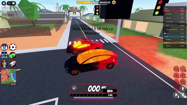 Roblox Jailbreak | Tesla Model 3 VS Og La Matador#roblox #RobloxRangers #game #rblx #drag #race #dragrblx #robloxdragrace #lamatador #jailbreak #tesla #teslamodel3performance