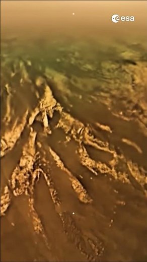 POV: Huygens probe landing on Titan