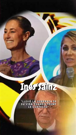 Inés Sainz got the shock of her life when Trump replied with the following. #shrots #fifa