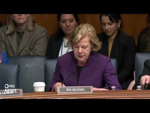 WATCH: Sen. Baldwin questions RFK Jr. about Americans losing insurance in budget request hearing