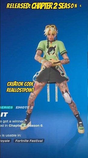 HIT IT Emote - Fortnite