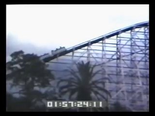 ZEPHYR roller coaster PONTCHARTRAIN BEACH, New Orleans, 1982