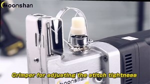 Bag Sewing Machine 2s/bag Bag Closing Machine Portable Bag Closer 6.4Lbs Automatic Woven Bag Sewer Packing Machine for Packing Bags Non-woven Fabrics Leather