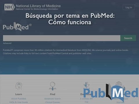 Búsqueda por tema en PubMed: Cómo funciona