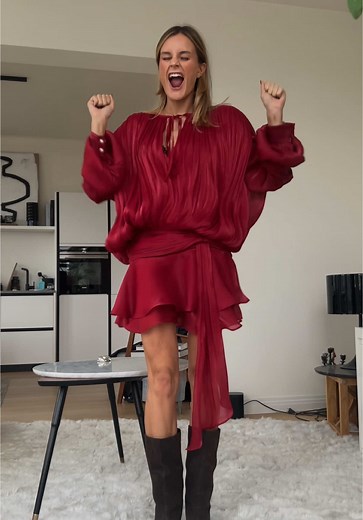 Stylish Christmas Dress from Miss Rosier