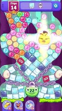 Angry Birds Dream Blast Level 378 no booster [Gameplay] optimized for smartphones [Rovio]