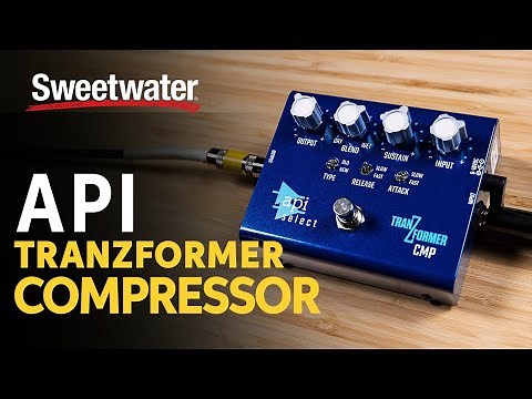 API TranZformer CMP Compressor Pedal Demo