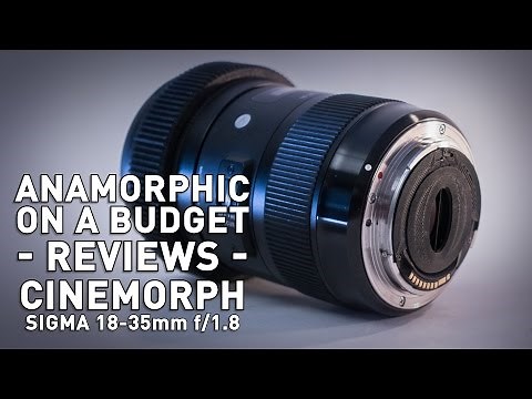 Vid-Atlantic's CineMorph Mod - Sigma 18-35mm f/1.8 ART - Anamorfake! Anamorphic Lens Look