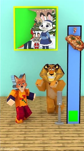 Singing and matching pictures and food challenge with the Sprunki Nick family!