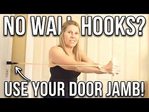 Build Stability and Strength at Home / Door Anchor Band Workout!