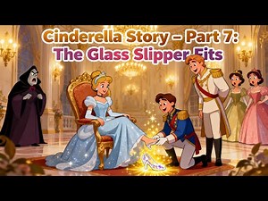 Cinderella Story in English | Part 7: The Glass Slipper Fits | Fairy Tale for Kids