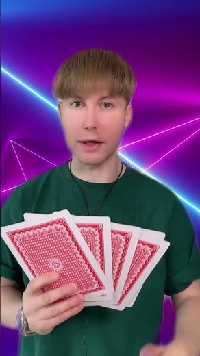 A magic trick with cards
