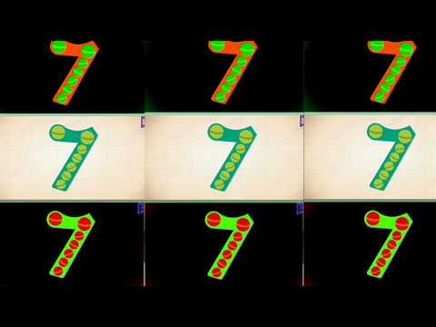 Endless Numbers || Endless Learning Academy || Count Number 7, 8.