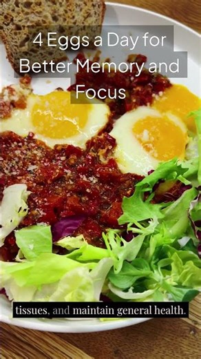 4 Eggs a Day for Better Memory and Focus