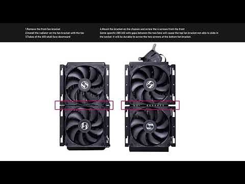 Tutorial installation of front 280 AIO on O11 AIR MINI