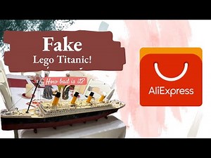 Is the AliExpress Fake Lego Titanic a Nightmare or a Dream? Unboxing #Titanic