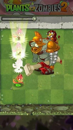 Pvz 2 - Blazing Leaf Plant & Other Plants All Level Vs Roman Gargantuar Zombie #shorts #pvz2