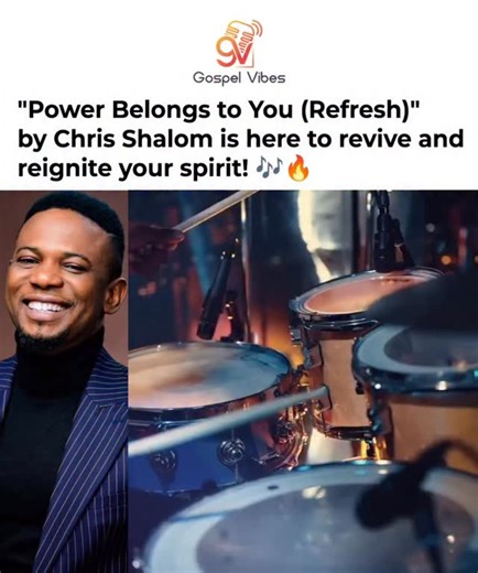 3.3K reactions · 329 shares | A Timeless Verse Refreshing a timeless song! Be revived! Be refreshed! By the timelessness of “Power Belongs to You” by Chris Shalom.  Get the song | @ministerchrisshalom #PowerBelongsToYou #NewLife #ChrisShalom #gospelvibes #gospelmusic | Gospel Vibes | Facebook