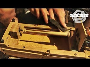 MINI BITA WITH HIS HANDS / SAMTV / HOW TO MAKE THE BASEBALL MINIATURE BIT / Tokarka