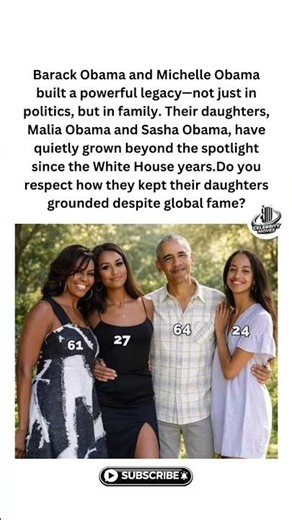 Obama’s family legacy #shorts #obama #marriage #love #couple #family