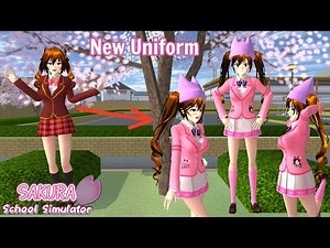 NEW UPDATE !!! New Uniform With Logo | SAKURA School Simulator