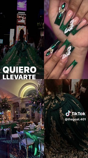 Stunning Emerald Green Quinceañera Theme Ideas