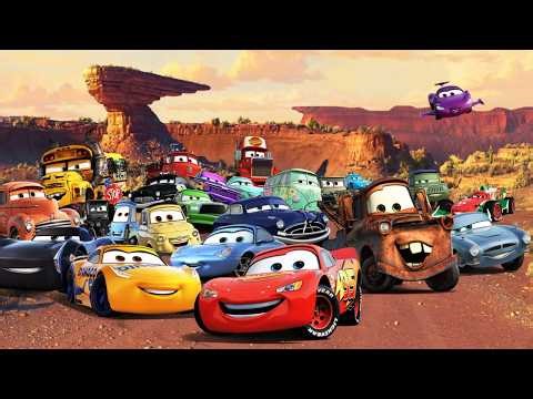 🚗 Lightning McQueen 95 Full Speed Race 🏁 | Cars Cartoon | Hamu Happy Kids #LightningMcQueen