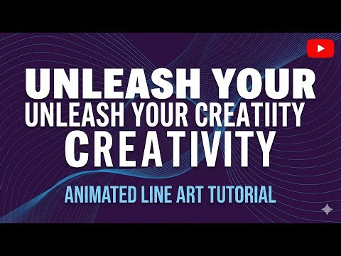 How to Create an Animated Line Background | Step-by-Step Motion Graphics Tutorial