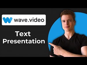 How To Add Text Presentation In Wave.video (Quick Guide)