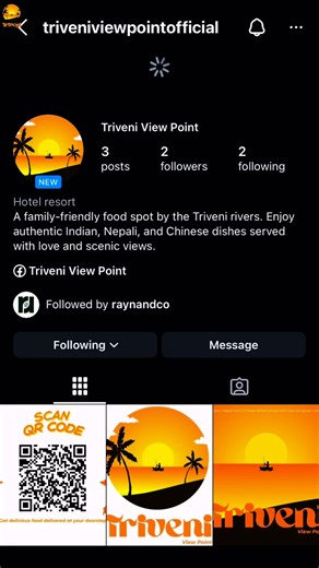 146 reactions · 12 shares | Craving your favorite Triveni dishes? ️ Just scan the QR code on our page, explore the menu, and order online—freshness and flavor delivered straight to you! ✨Order By Calling 9767412650 #TriveniViewPoint #EasyOrdering #FoodAtYourFingertips #FoodAtYourDoorstep ‎Teiveni Barrage,Nepal Side West Of APF Post ‎‎ Contact: 977 976-7412650 | Triveni View Point | Facebook