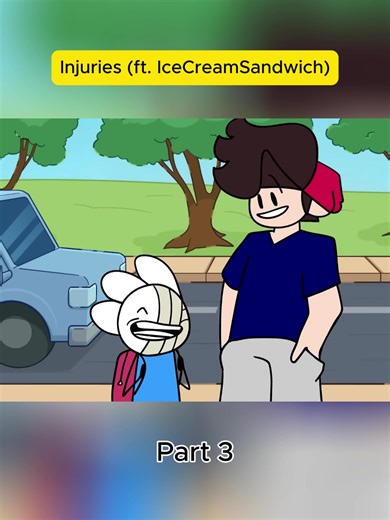 Injuries (ft. IceCreamSandwich)-P3#usa #fyp #animation #foryoupage | Animation