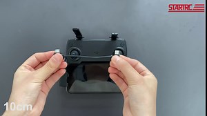 STARTRC 11.8in & 3.9in Lightning to Micro USB MFI Certified DJI Neo/Mini 4K/Mini SE/Mavic 2 Pro&Zoom/Mavic Air Controller Accessory, Tablet & Phone OTG Cable (2 Pack)