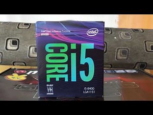 Intel Core i5 8400 | UNBOXING