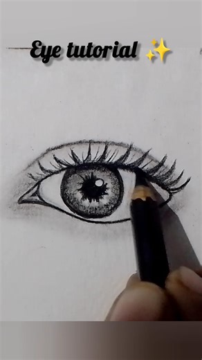 How to draw a realistic eye #aesthetic #drawing #art #beautiful #sketch #shortvideo #viral#love