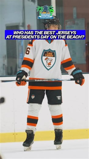 Teams are showing out this weekend in their best threads 🔥🔥 #weekendhockey #presidentsdayonthebeach | Weekend Hockey Tournaments
