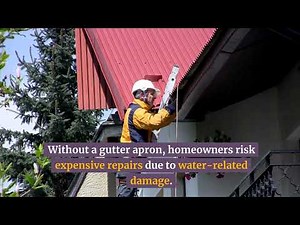 What is a Gutter Apron? Are They Necessary?