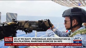 1.3M views · 18K reactions | IN THE NEWS | US at PH Navy, ipinamalas ang kasanayan sa Multilateral Maritime Exercise sa WPS Report and Video by: UNTV #AFPyoucanTRUST #OneAFPOnePhilippines #StrongAFPStrongPhilippines #OurSeasOurRightsOurFuture | Armed Forces of the Philippines | Facebook
