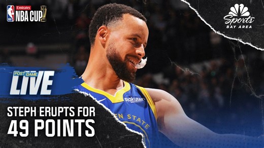 Steph Curry erupts for 49 points in Warriors' incredible comeback win over Spurs