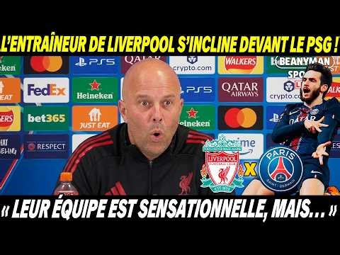 🚨 INCROYABLE ! ARNE SLOT S’EXPRIME AVANT LE MATCH RETOUR PSG vs LIVERPOOL EN LIGUE DES CHAMPIONS !