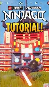 Fancy Ninjago Storage Tutorial for LEGO Fortnite Odyssey! #legofortnite #fortnite