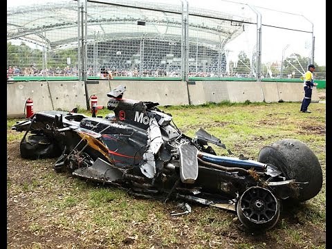 F1 2016 Crashes