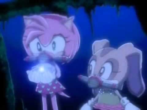 Sonic, Tails, Amy Rose, Cream And Chris Going Underwater