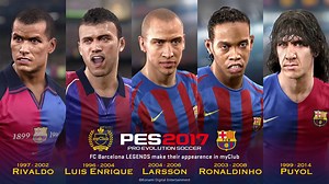 5.3K views · 104 reactions | As lendas do Barcelona vão chegar ao PES 2017! PES 2017 já disponível para: PS4, PS3, PC, XOne e X360. ⚽⚽⚽  | PES - Pro Evolution Soccer PT | Facebook