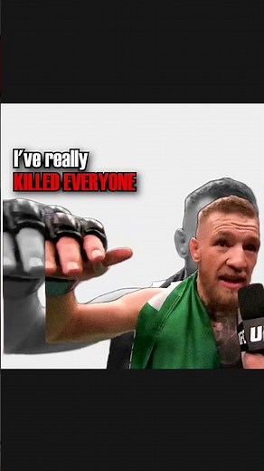 Conor McGregor: "I Apologize To Absolutely Nobody" #ConorMcGregor #UFC #Confidence #Motivation